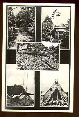 Oude asichten zwart wit Vierhouten 1